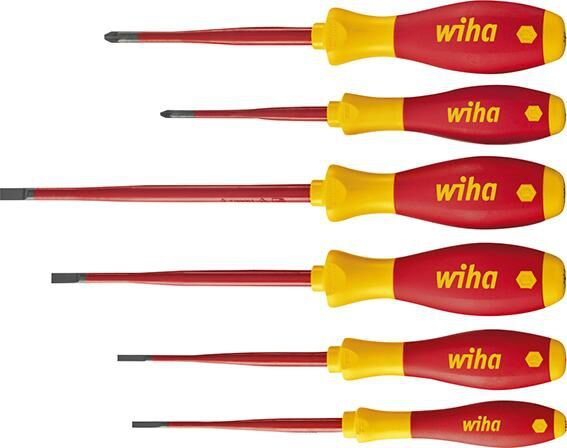 WIHA Schraubendreher Set slimFix SL/PZ 6-tlg., 36455