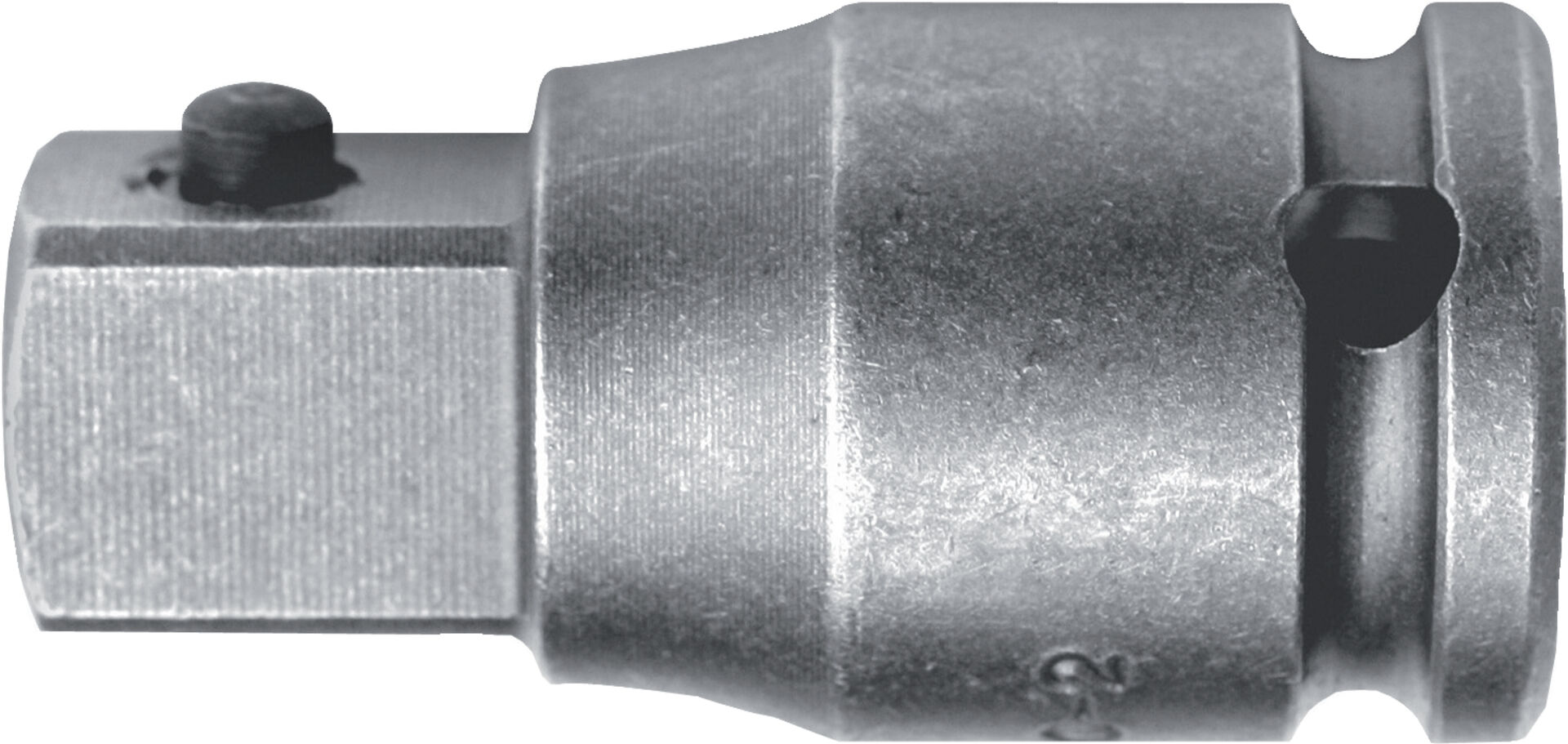 ASW Kraft-Reduzierstück 1/2 Zoll auf 3/8 Zoll, Länge 38 mm