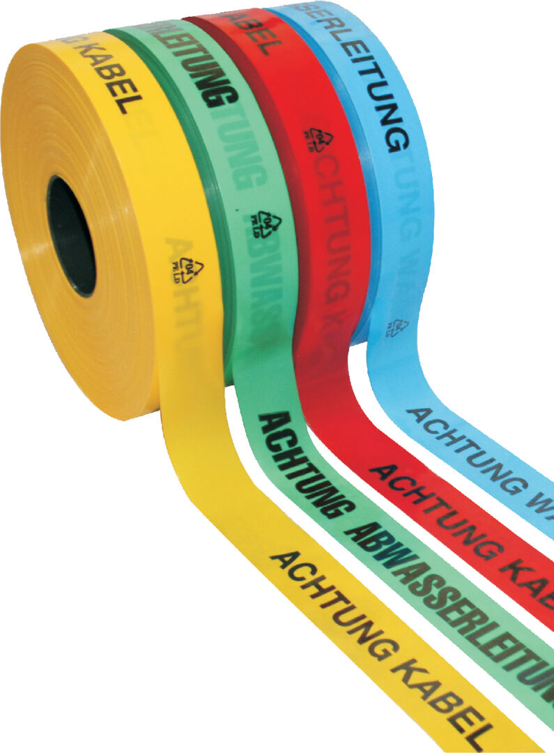 Trassen-Warnband 250m Kabel gelb Trassen-Warnband 250m Kabel gelb