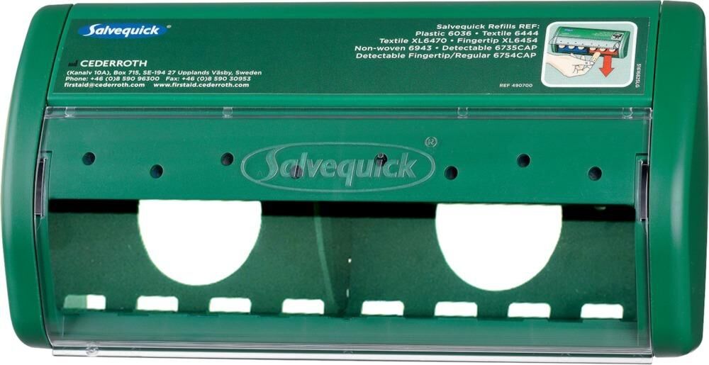 CEDERROTH CEDERROTH-SALVEQUICK Pflasterspender leer CEDERROTH CEDERROTH-SALVEQUICK Pflasterspender leer