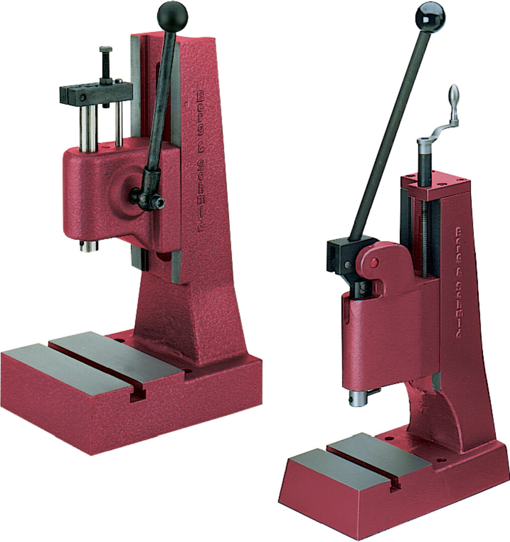BERG_und_SCHMID BERG & SCHMID Handhebelpresse 150kp Zahnstange BS BERG_und_SCHMID BERG & SCHMID Handhebelpresse 150kp Zahnstange BS
