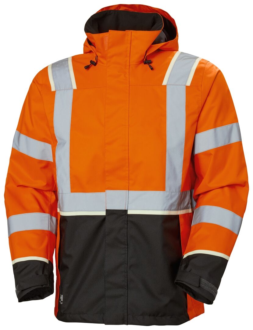 HELLY HANSEN UC-ME Shell Jacke Orange/Ebony Gr.2XL