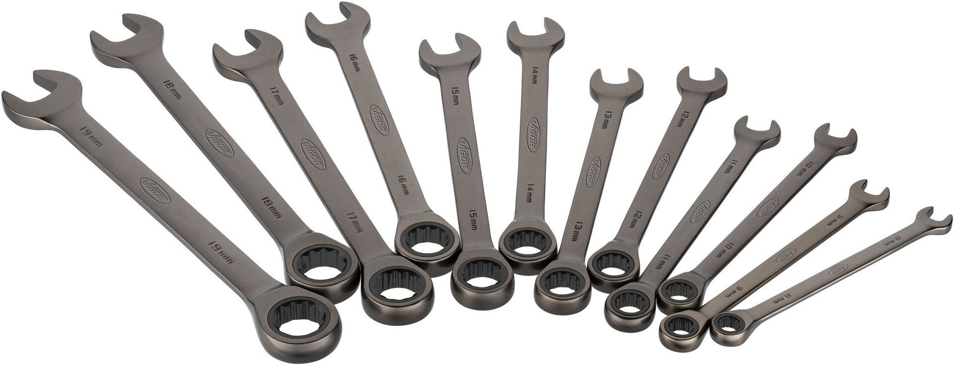 VIGOR Ratschen-Ring-Schlüssel-Set V1031-BE 12-tlg 8-19mm VIGOR Ratschen-Ring-Schlüssel-Set V1031-BE 12-tlg 8-19mm