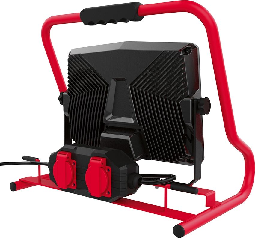 FORMAT LED Baustrahler 80W, 3m, 2 Dosen, 6400 Lumen, IP54 FORMAT LED Baustrahler 80W, 3m, 2 Dosen, 6400 Lumen, IP54