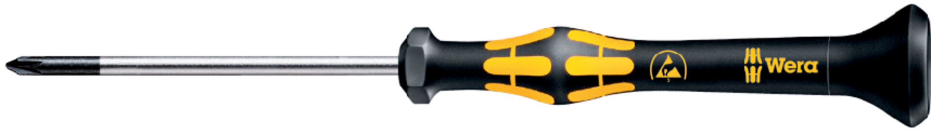 WERA Elektr.-Schraubendreher ESD Kreuzschlitz PH 0x60mm WERA Elektr.-Schraubendreher ESD Kreuzschlitz PH 0x60mm