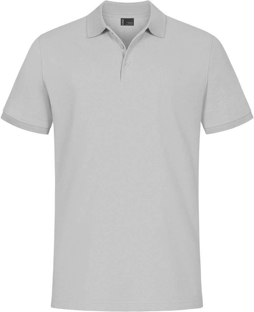 PROMODORO Mens Polo 60/40 new light grey, Größe S