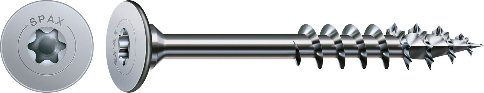 SPAX Rückwandkopf ohne Linse T-STAR+ T20 Teilgew. 4CUT vern. 200St 200ST, 4x30mm SPAX Rückwandkopf ohne Linse T-STAR+ T20 Teilgew. 4CUT vern. 200St 200ST, 4x30mm