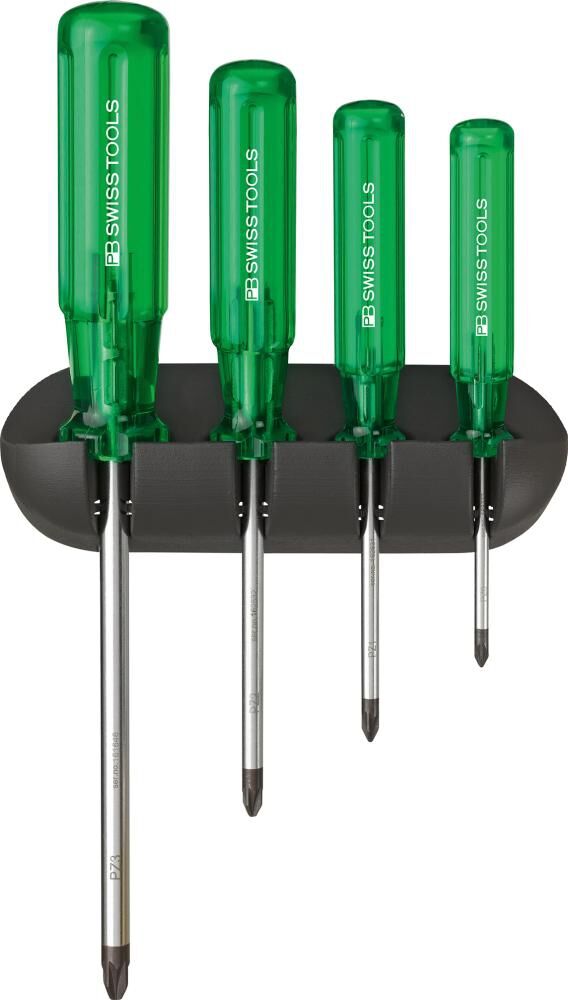 PB Swiss Tools Schraubendreher-Satz Classic 4-teilig PZ