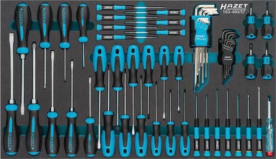 HAZET Werkstattwagen 179NXL -7/265 265-tlg. Werkzeugsortiment 7 Schubladen