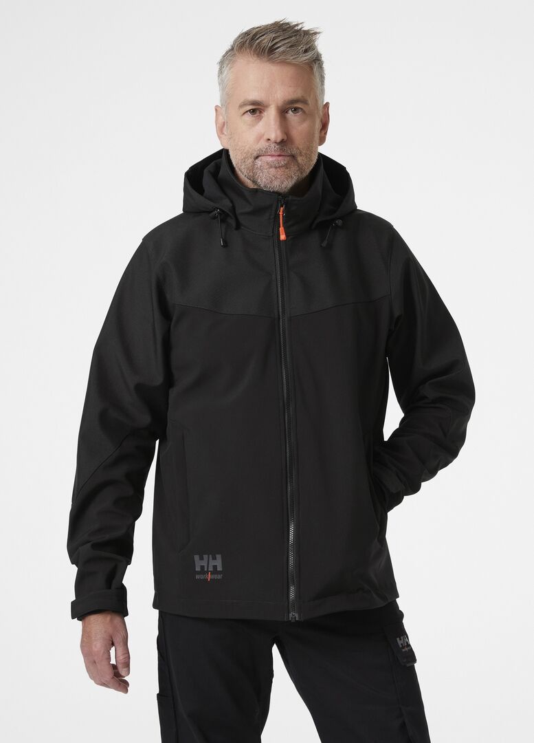 HELLY HANSEN Oxford Softshell-Jacke 74290 Gr. M BLACK HELLY HANSEN Oxford Softshell-Jacke 74290 Gr. M BLACK