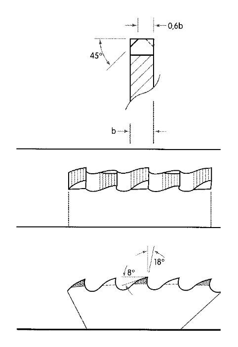 FORMAT Segmentkreissägeblätter 360 x 3,6 x 50 - 160Z
