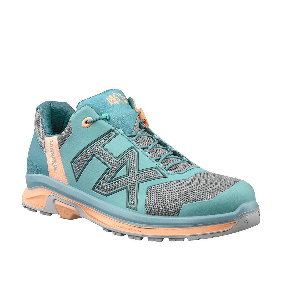 HAIX Halbschuh CONNEXIS Go GTX Ws low mint-coral Gr. 37 (UK 4,0)