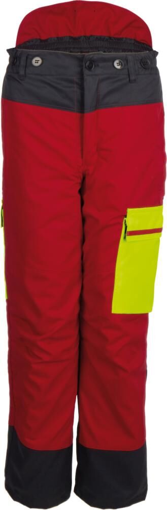 WATEX Bundhose Forest jack Red Gr. 46/48,rot/anthrazit/gelb WATEX Bundhose Forest jack Red Gr. 46/48,rot/anthrazit/gelb
