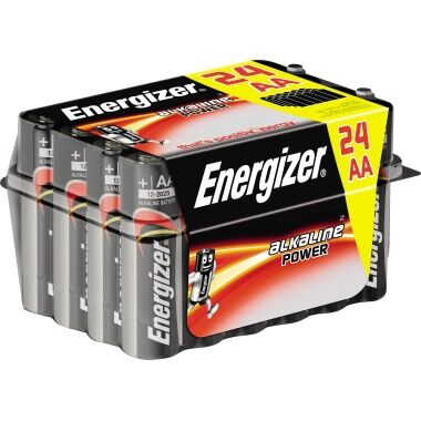 Energizer Batterie Alkaline Power E303271600 AA 24 St./Pack.