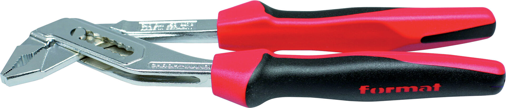 FORMAT Wasserpumpenzange-CV-chr 240mm DIN/ISO 8976 FORMAT Wasserpumpenzange-CV-chr 240mm DIN/ISO 8976