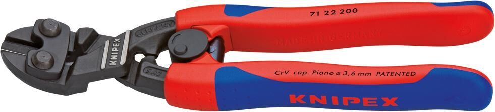 KNIPEX 71 22 200 CoBolt Kompakt- Bolzenschneider Mehrk. atrA 200mm KNIPEX 71 22 200 CoBolt Kompakt- Bolzenschneider Mehrk. atrA 200mm