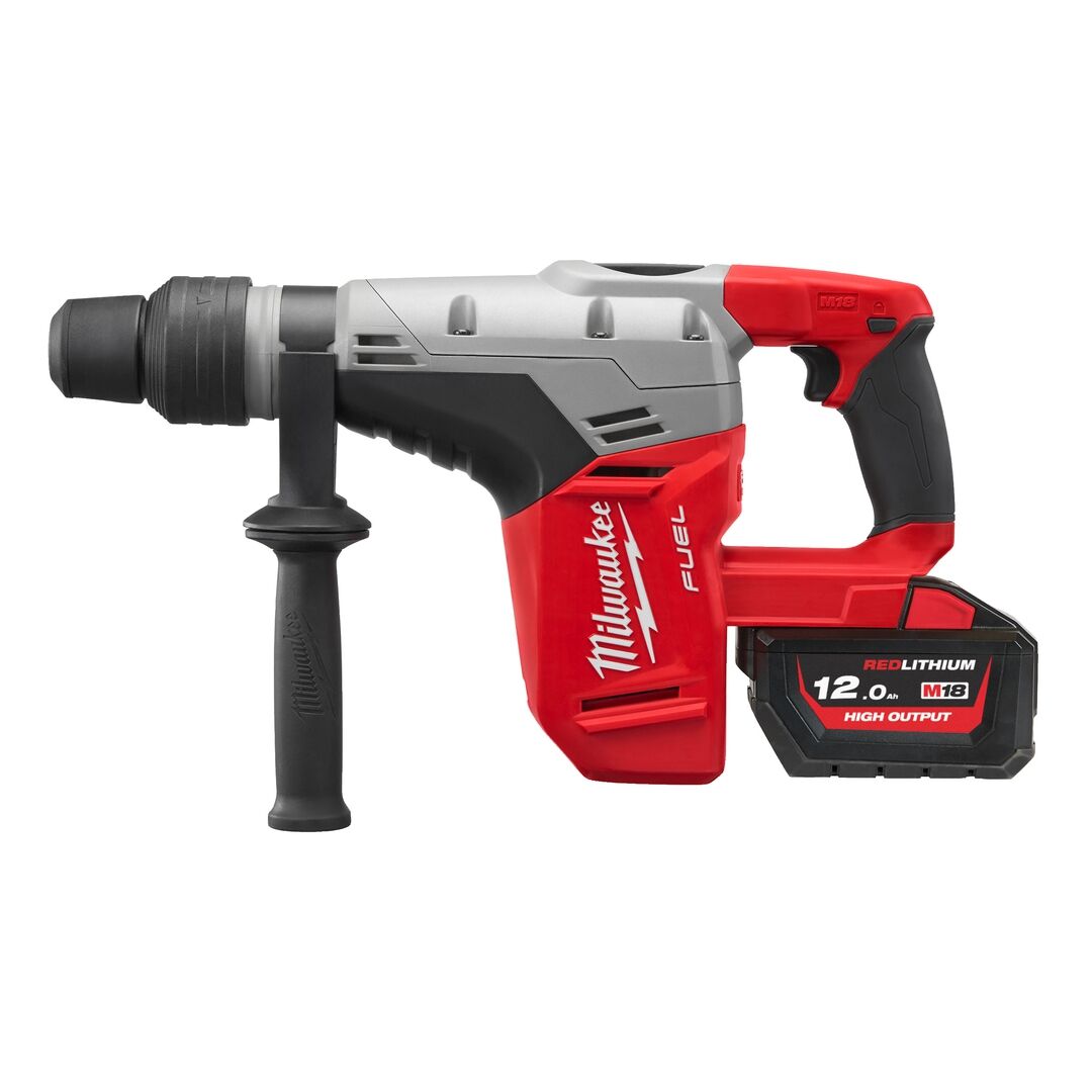 MILWAUKEE SDS-Max Akku-Kombihammer M18 CHM-121C, 1x12Ah, Ladegerät