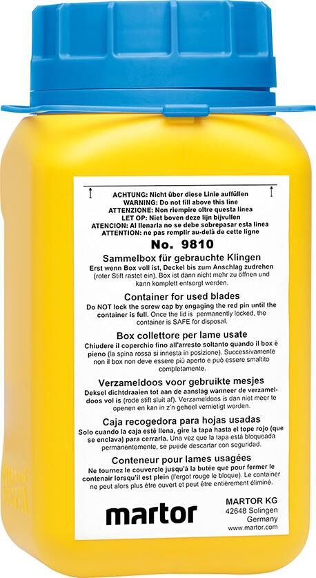 MARTOR Sammelbox für Klingen MARTOR Sammelbox für Klingen