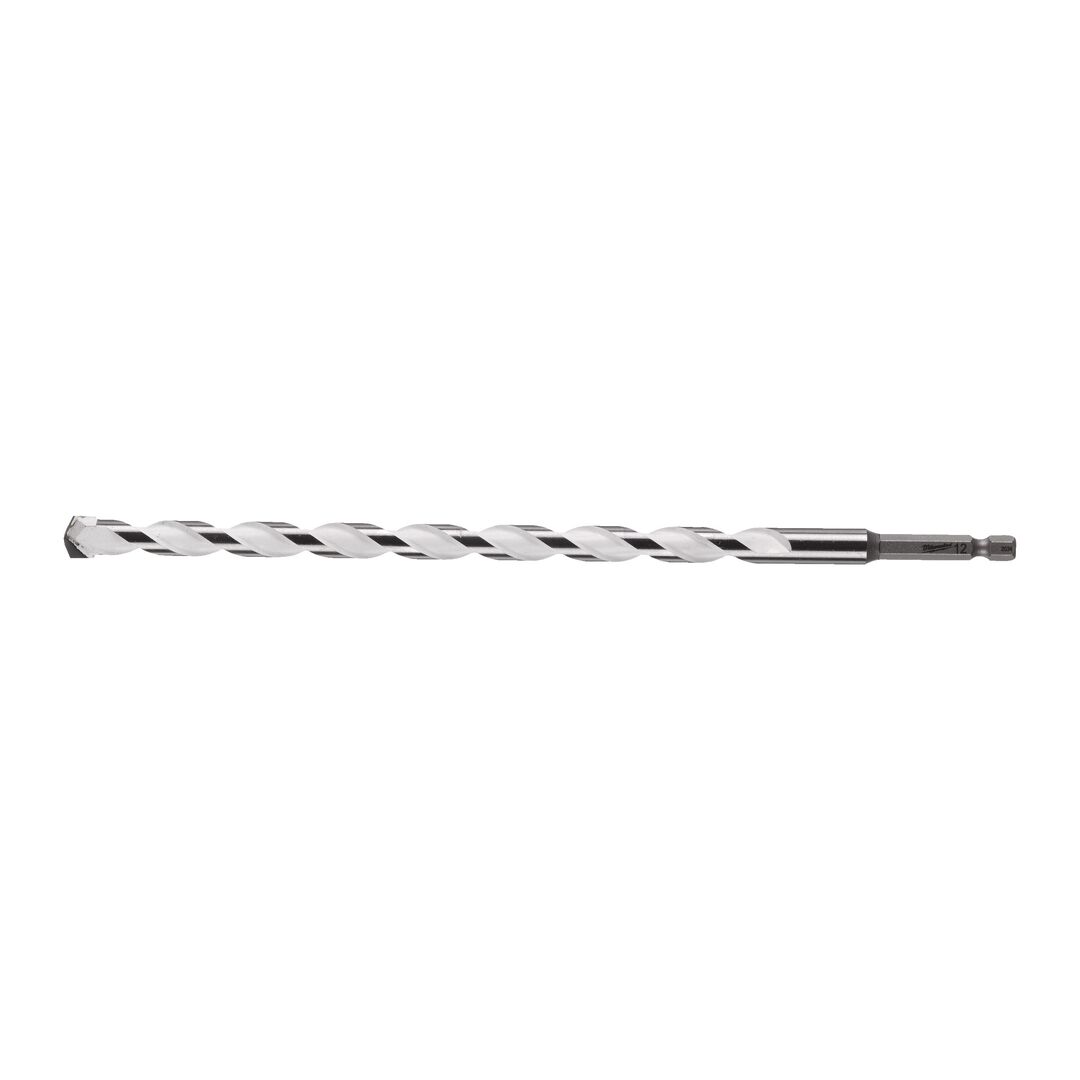 MILWAUKEE SHOCKWAVE Multimaterial Bohrer 1/4" hex, 12 x 260 mm