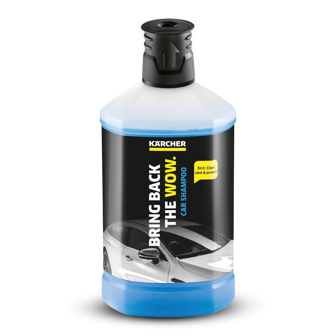 KÄRCHER Reinigungsmittel RM 610 1 L Autoshampoo 3in1, 6.295-750.0