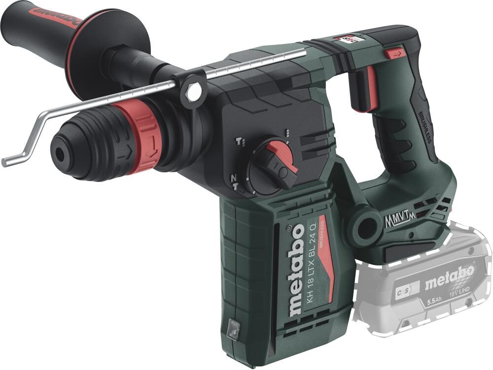 METABO Akku-Kombihammer KH 18 LTX BL 24Q solo in metaBOX 165 L METABO Akku-Kombihammer KH 18 LTX BL 24Q solo in metaBOX 165 L
