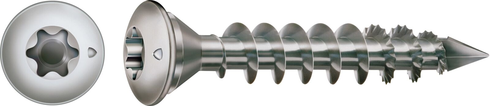 SPAX A1 Pfostenschraube Sonderkopf T-STAR+ T40 CUT 50St, 8x50mm SPAX A1 Pfostenschraube Sonderkopf T-STAR+ T40 CUT 50St, 8x50mm