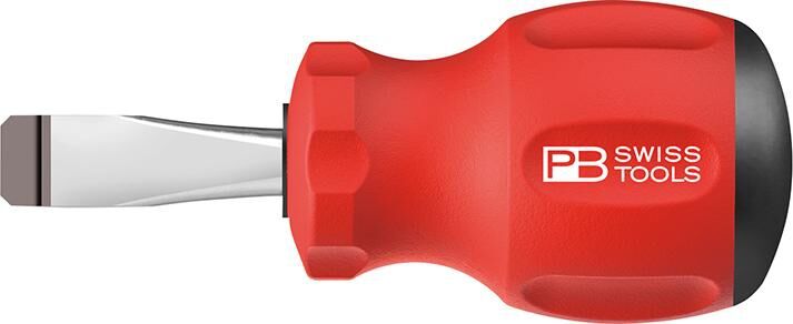 PB SWISS TOOLS Tools Schraubendreher Stubby Schlitz 5,5x0,8x 30mm SwissGrip PB SWISS TOOLS Tools Schraubendreher Stubby Schlitz 5,5x0,8x 30mm SwissGrip