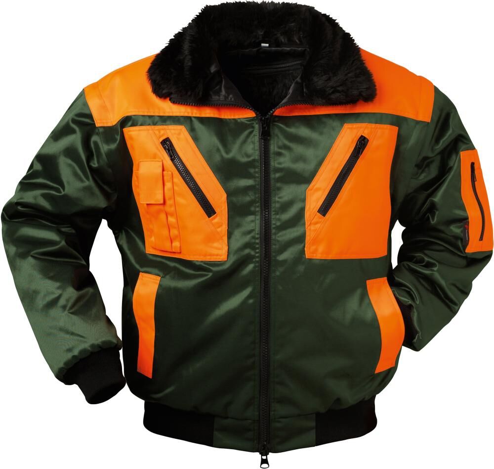 NORWAY Pilotenjacke Rotdorn Gr. S grün/orange NORWAY Pilotenjacke Rotdorn Gr. S grün/orange