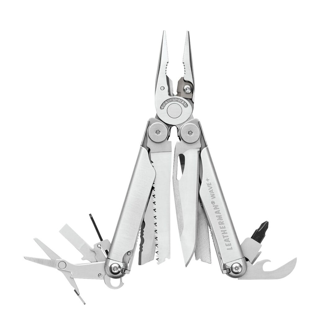 LEATHERMAN Multitool Wave plus silver Multifunktionswerkzeug 18 Funktionen LEATHERMAN Multitool Wave plus silver Multifunktionswerkzeug 18 Funktionen