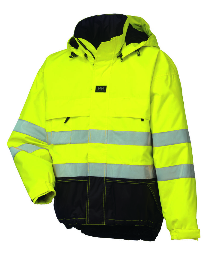 HELLY HANSEN Warnschutz-Parka LUDVIKA warngelb/anthrazit, Gr. 2XL