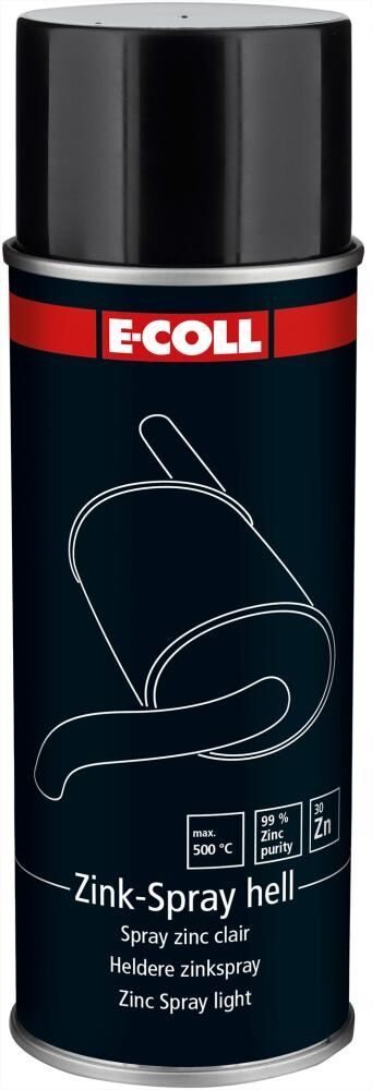 E-COLL Zink-Spray hell 400ml E-COLL Zink-Spray hell 400ml