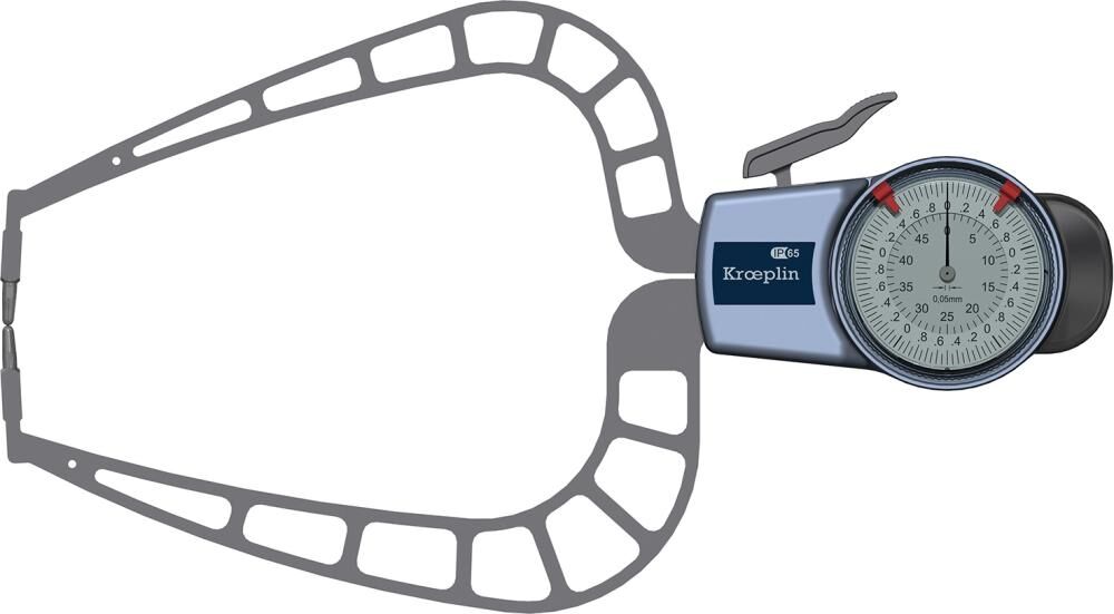 Aussenschnelltaster Oditest 0-20 mm MKL22,0 Kröplin