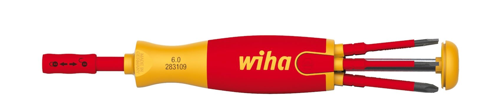WIHA Schraubendreher PocketMax magnetic mit 8 Bits