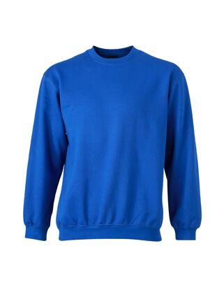 JN Round-Sweat Heavy JN040 80%BW/20%PES, royal, Größe M