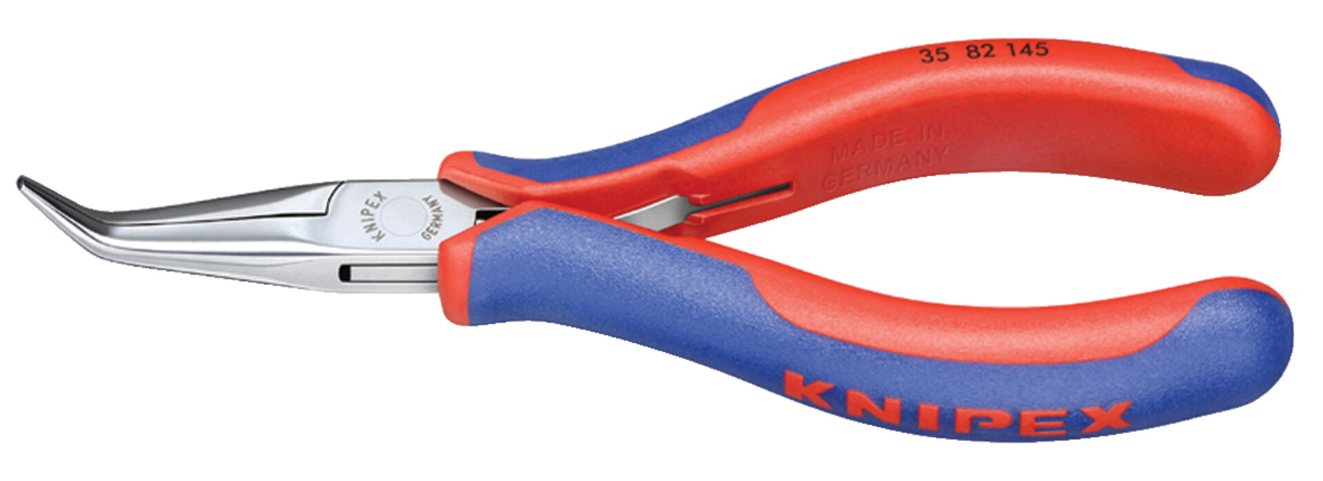 KNIPEX 35 82 145 Elektronik-Greifzange mit Mehrko.-Hülle 145 mm