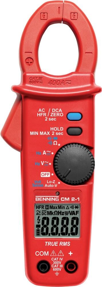BENNING Digital-Stromzangen- Multimeter CM 2-1