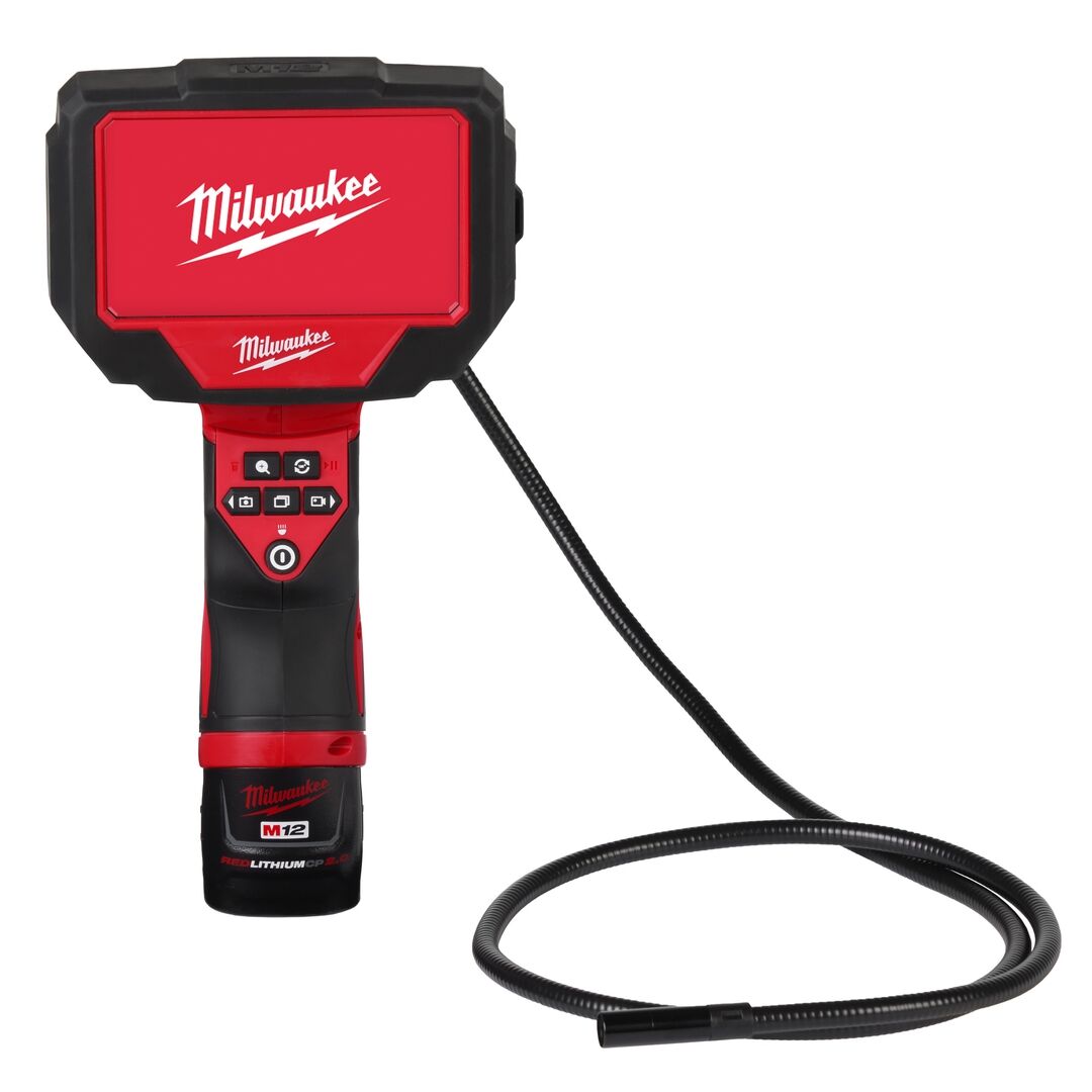 MILWAUKEE Akku-Inspektionskamera M12 360IC12-201C 1x12V/2,0Ah Ladegerät MILWAUKEE Akku-Inspektionskamera M12 360IC12-201C 1x12V/2,0Ah Ladegerät