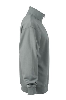 JN Workwear Half Zip Sweat JN831 70%BW/30%PES, dark-grey, Größe L JN Workwear Half Zip Sweat JN831 70%BW/30%PES, dark-grey, Größe L