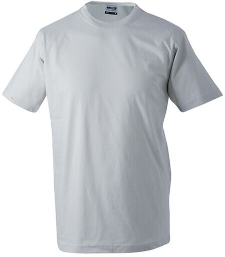 JN Junior Basic-T JN019 100%BW, light-grey, Größe M
