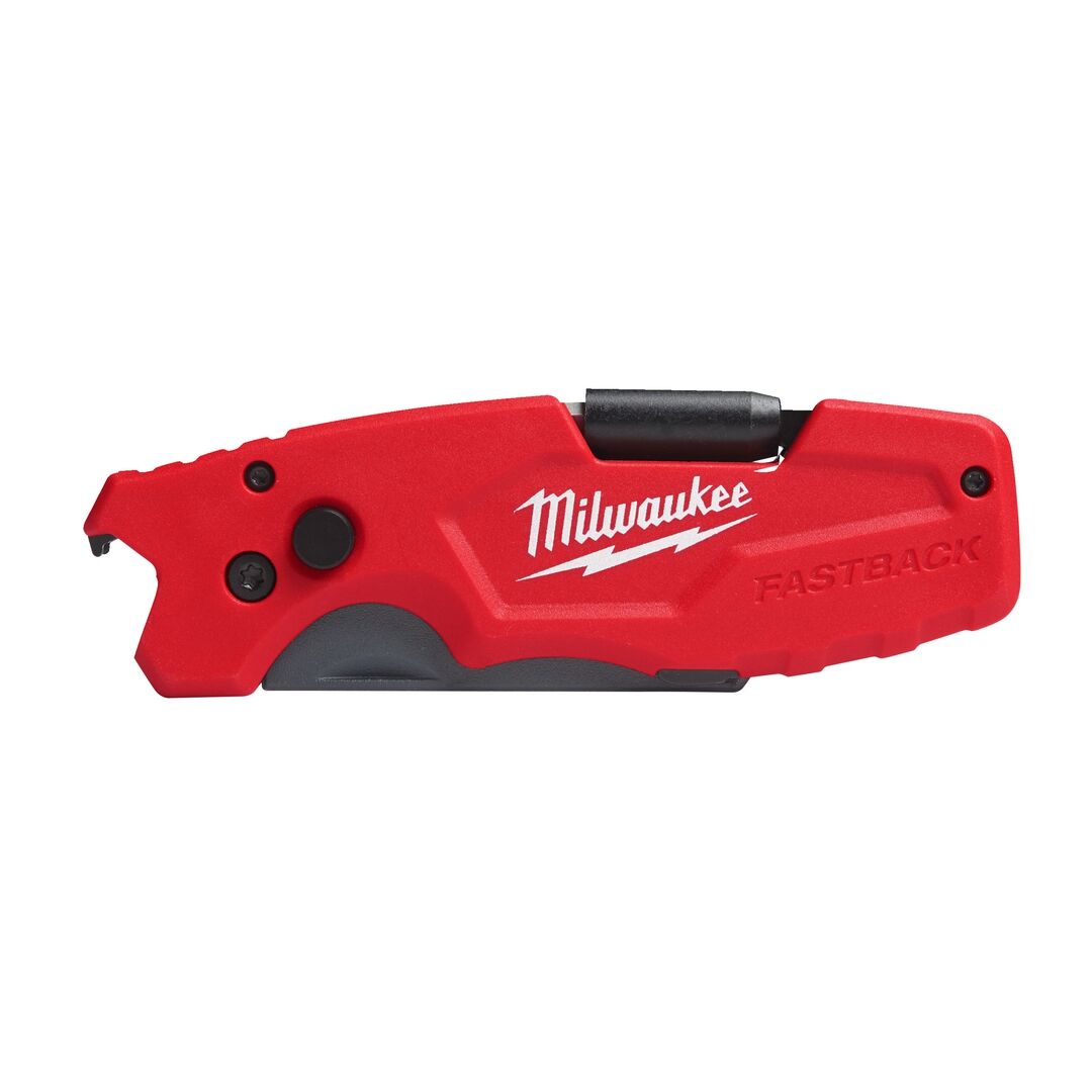 MILWAUKEE FASTBACK 6-in-1 Universal- Klappmesser mit integ 1/4" Hex-Bithalter