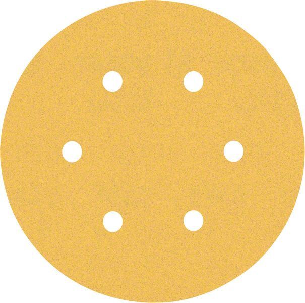 Bosch EXPERT C470 Schleifpapier Ø 150mm 6 Loch, K 120, 50 Stück