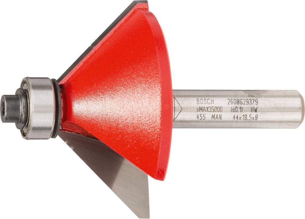 BOSCH HM Fasefräser m Anlaufri Ø44,0x18,5x61,0mm BOSCH HM Fasefräser m Anlaufri Ø44,0x18,5x61,0mm