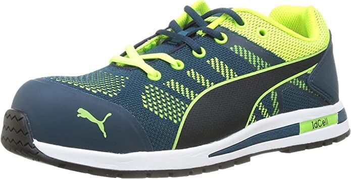 PUMA Halbschuh 643170 Elevate Knit Low grün, S1P SRC HRO ESD, Größe 42