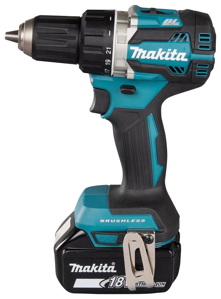 MAKITA Akku-Bohrschrauber DDF484RTE 2x 5 Ah Akkus, Ladegerät, Koffer MAKITA Akku-Bohrschrauber DDF484RTE 2x 5 Ah Akkus, Ladegerät, Koffer