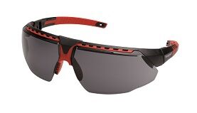 HONEYWELL Schutzbrille 1034837 AVATAR BLK/RED FRM GREY LENS HS ISO 9001/2000 HONEYWELL Schutzbrille 1034837 AVATAR BLK/RED FRM GREY LENS HS ISO 9001/2000