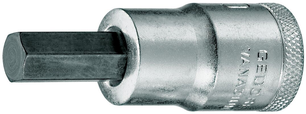 GEDORE Schraubendrehereinsatz 1/2" Innen-6kt 6mm, IN 19 6, 6153230