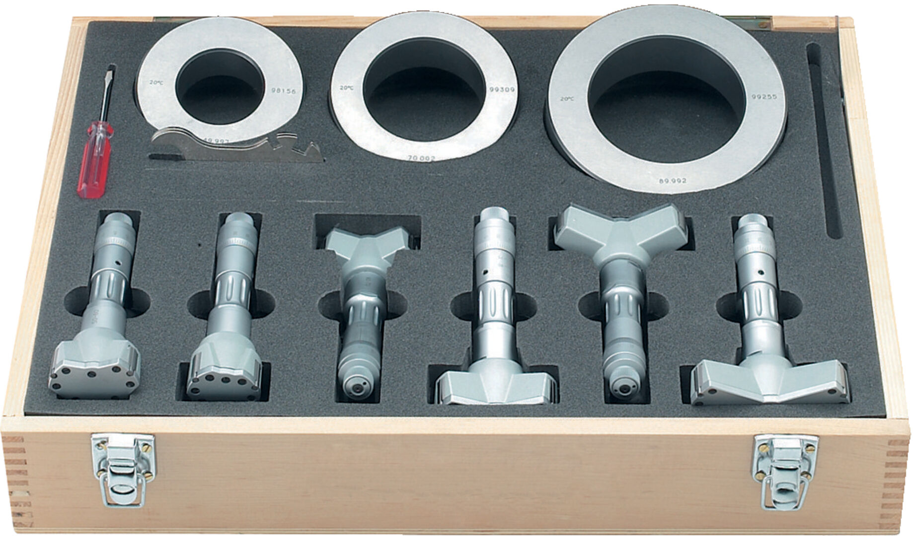 FORMAT Innenmessschrauben-Set Dreipunkt 12-20mm FORMAT Innenmessschrauben-Set Dreipunkt 12-20mm