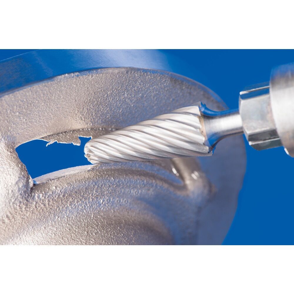 PFERD Frässtift HM Rundkegelform 1020 INOX 6mm 10x20mm