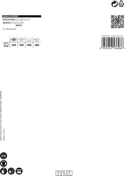 BOSCH Lochsäge EXPERT ConstructionMat 111mm