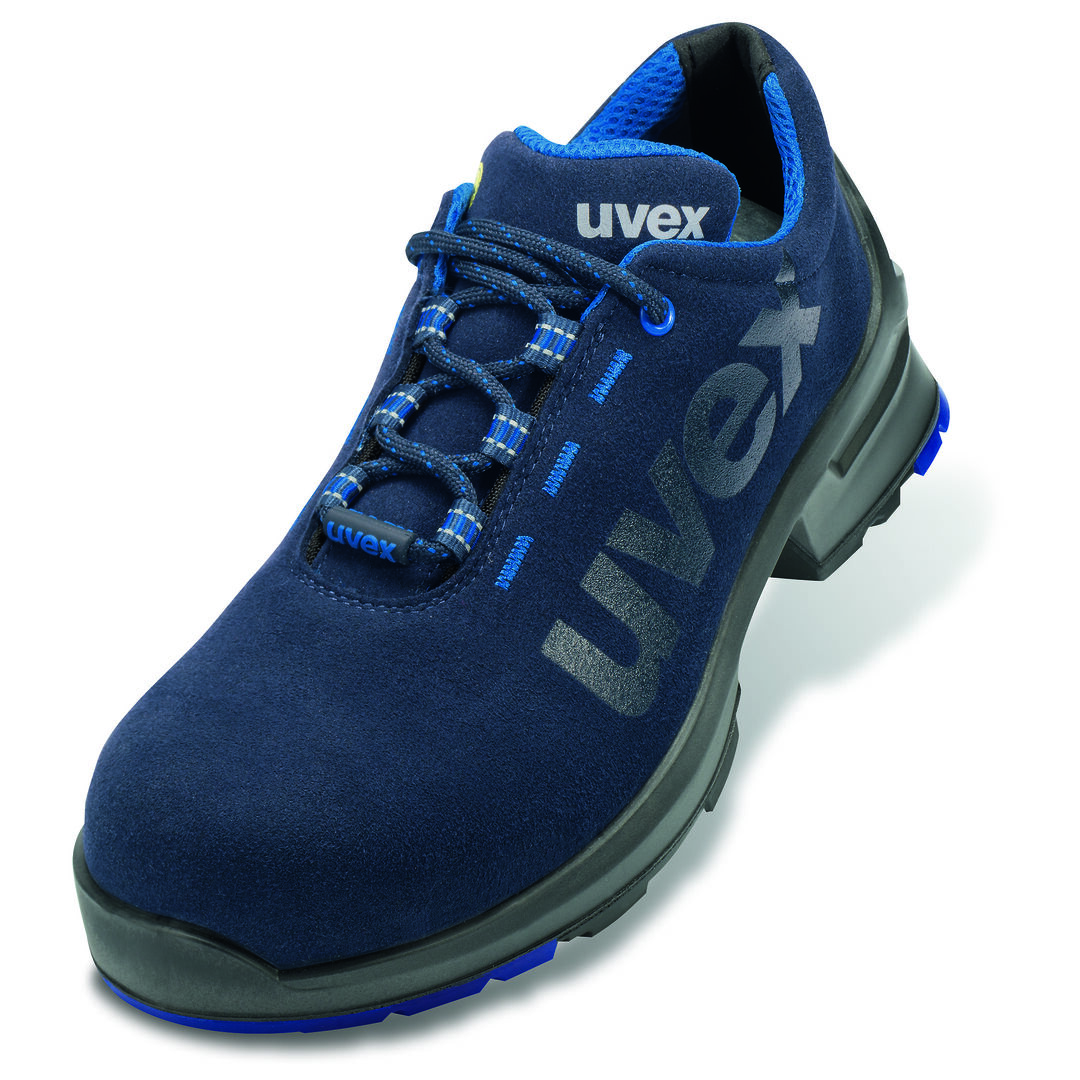 UVEX 1 Sicherheits-Halbschuh S2 8534.8 SRC, blau, Weite 11, Gr. 45